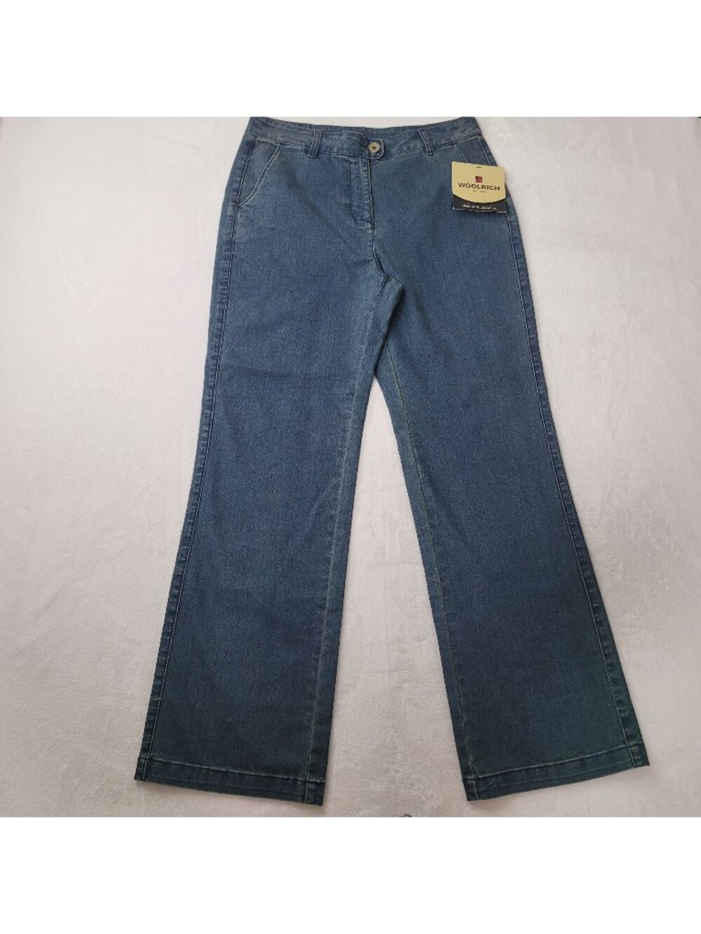Woolrich Women's Indigo Wide-Leg Denim Jeans Size 6 NWT